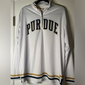 19nine Purdue 1/4 zip pullover sz XL